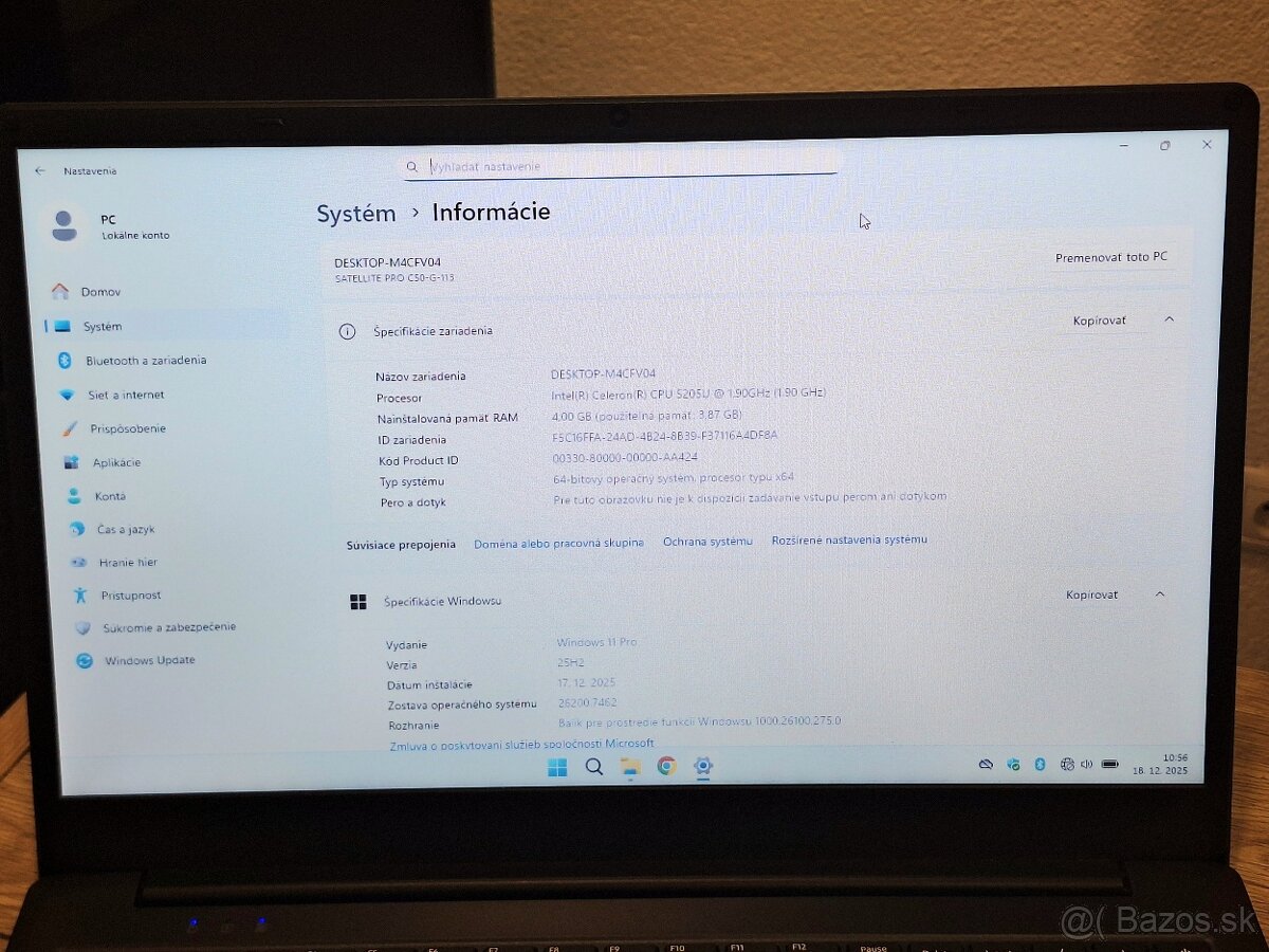 Dynabook Satellite Pro C50-G-113 - 3
