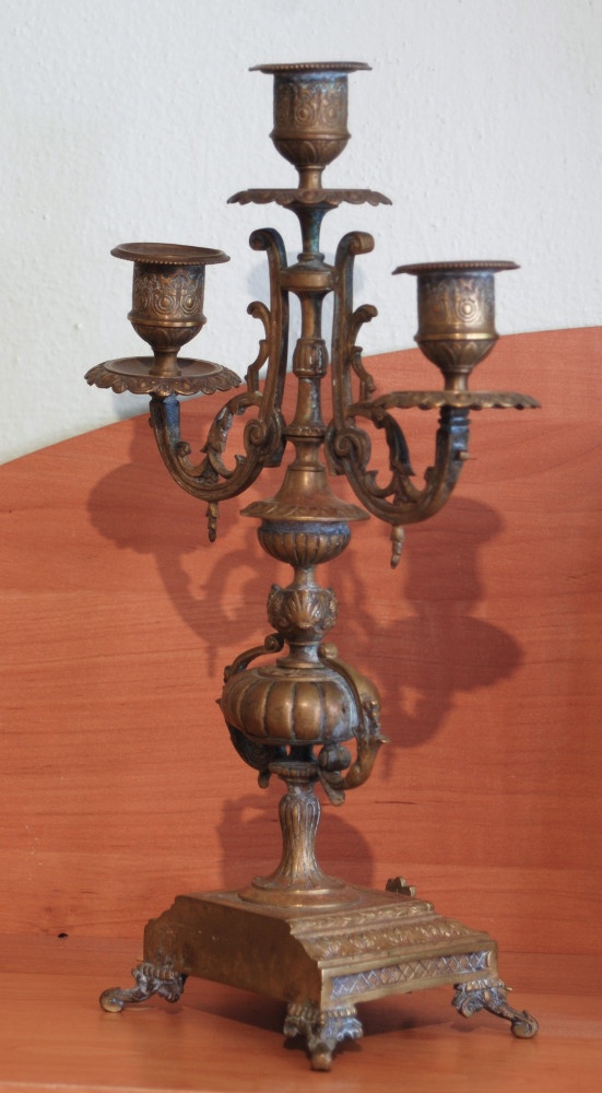 Starožitný svietnik v štýle Napoleona III. - 3