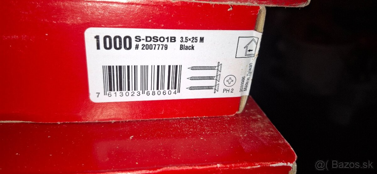 Skrutky zásobníkové Hilti - 3