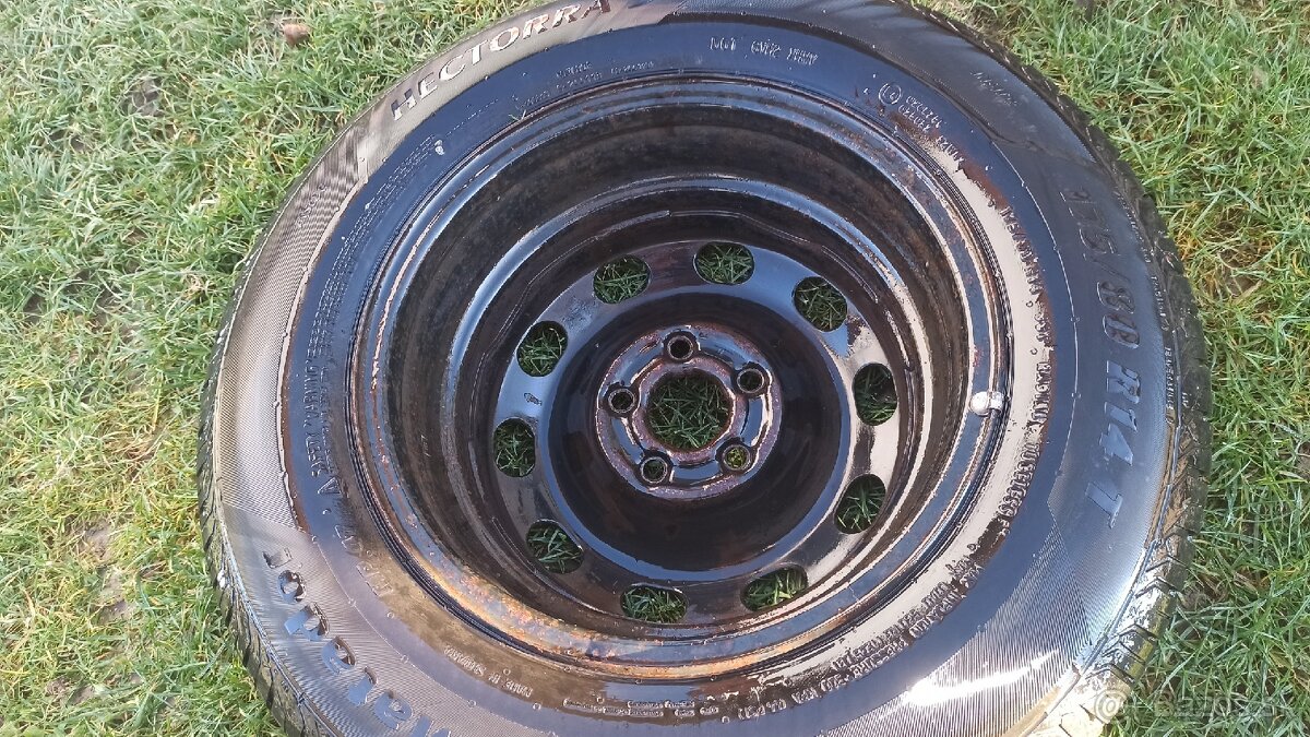 Letné pneu + disky 175x80 R14 VW group - 3