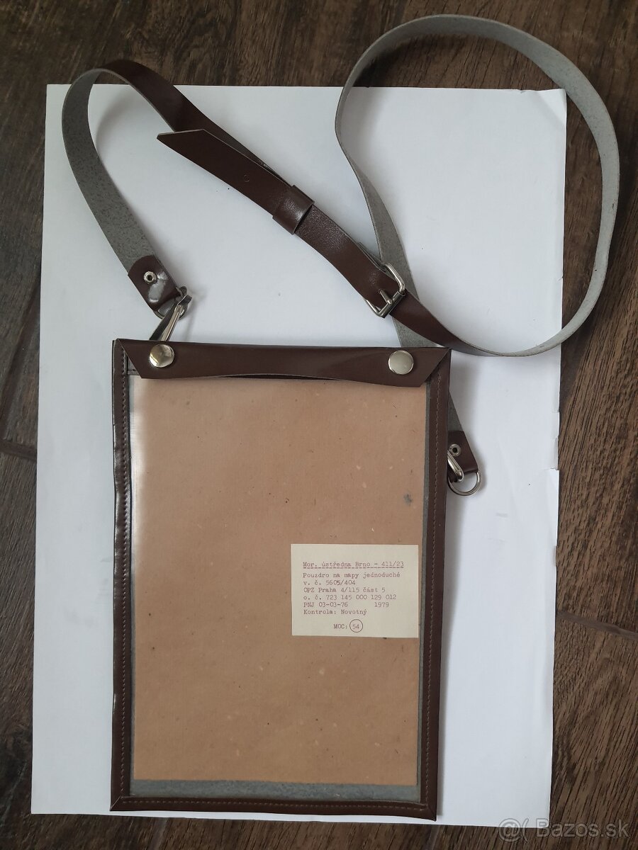 Predám retro puzdro na mapy. - 3
