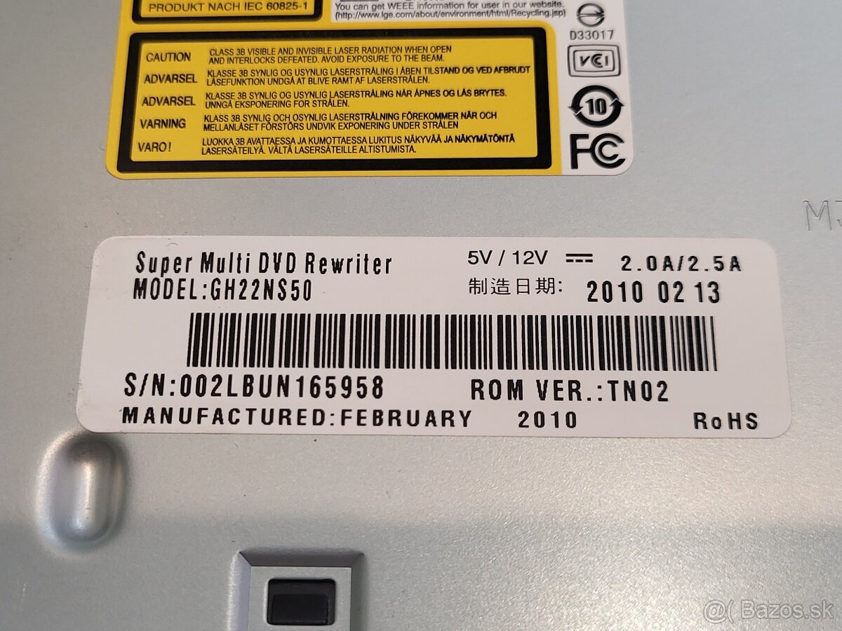 DVD-RW LG GH22NS50, SATA - 3