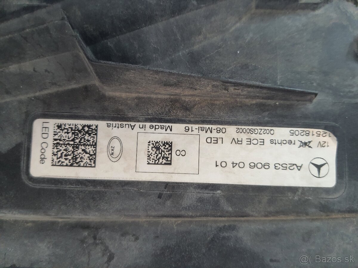 Mercedes GLC predne prave svetlo LED inteligent light system - 3