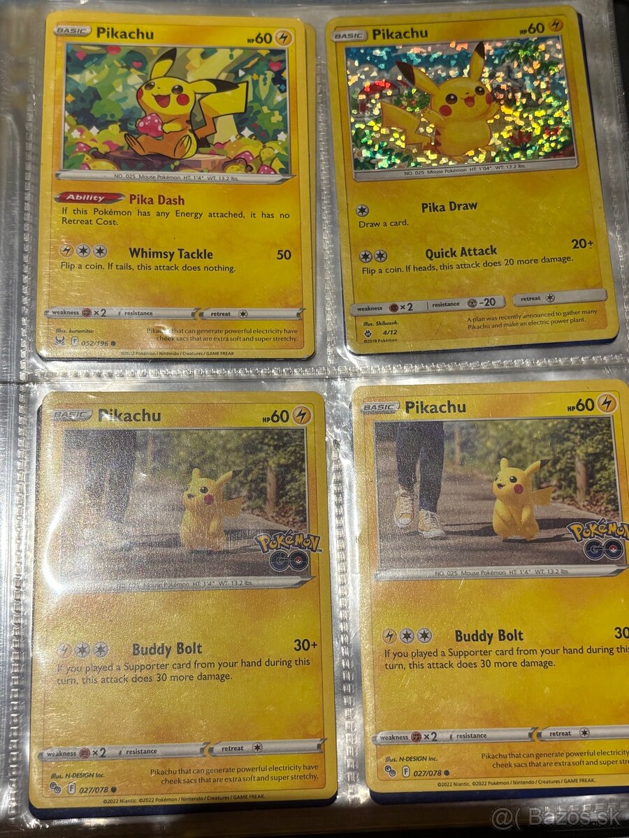 Predám pokémon karty - 3