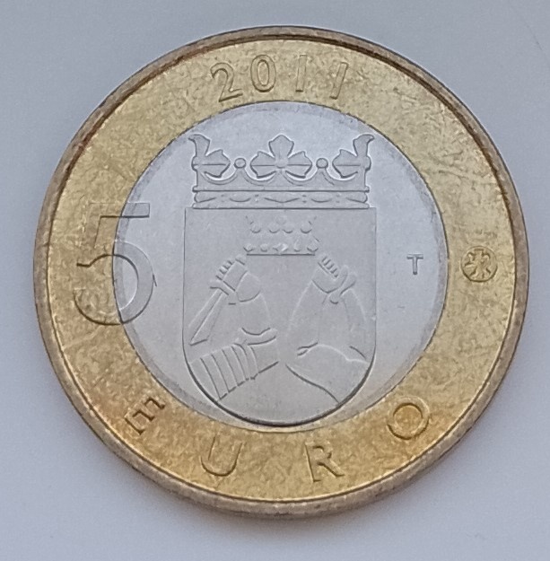 pamatne 5€ mince Finsko - 3