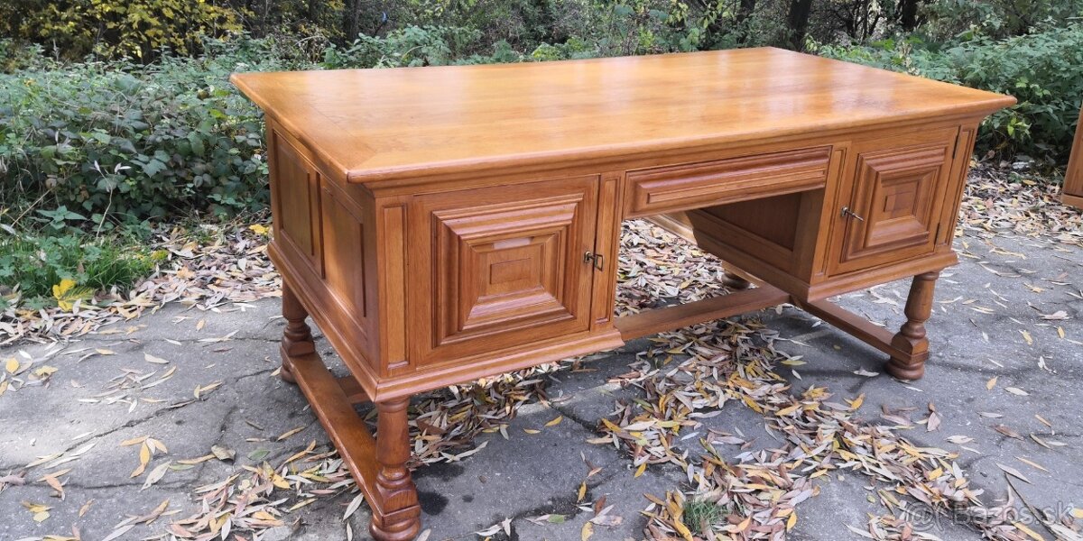 Celomasivny písací stôl - 3