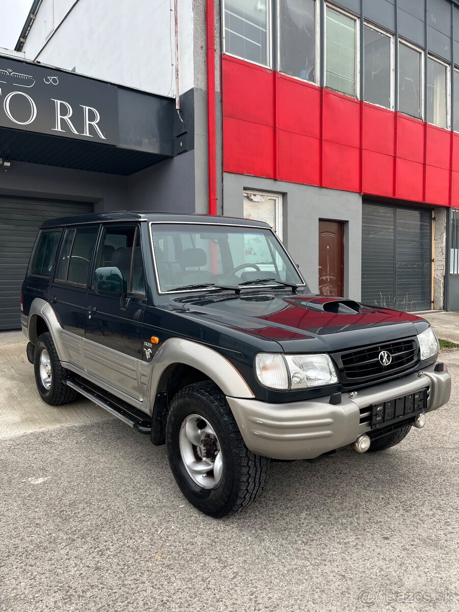 Hyundai Galloper 2.5 TDI 85kW = Ťažne, 7 Miestne = - 3