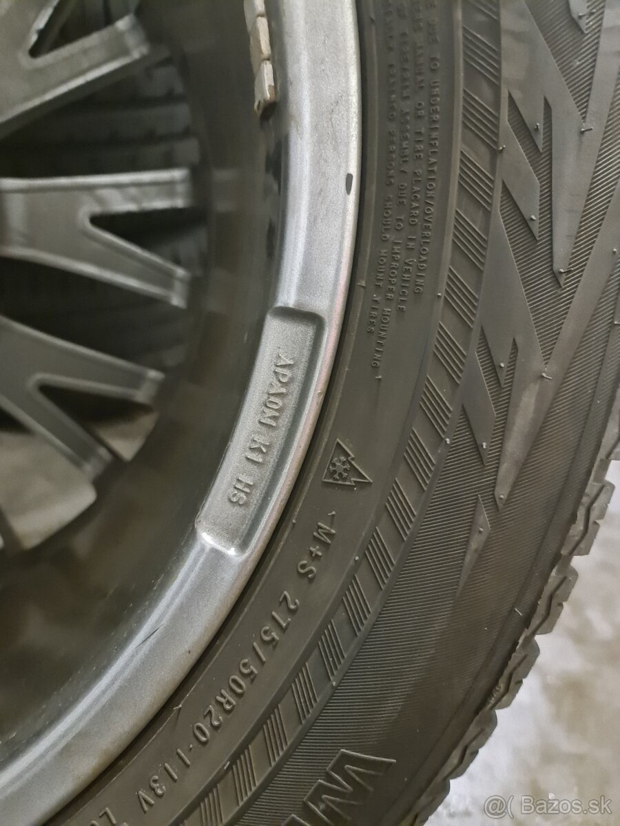 5X112 R20 AEZ-MERCEDES + ZIMNE PNEU 275/50 R20 - 3