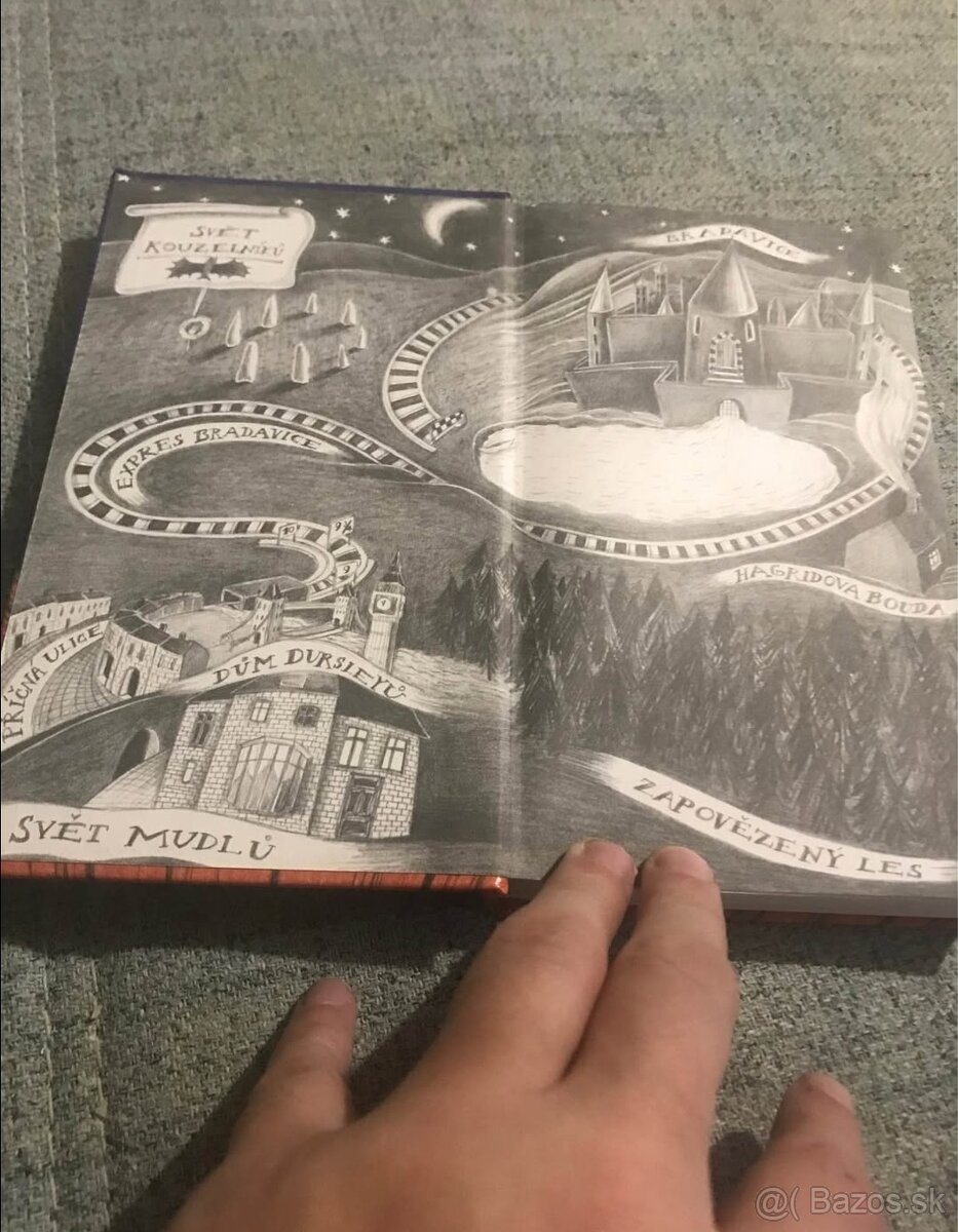 Harry Potter a Kámen Mudrců 1. vydání TOP STAV - 3