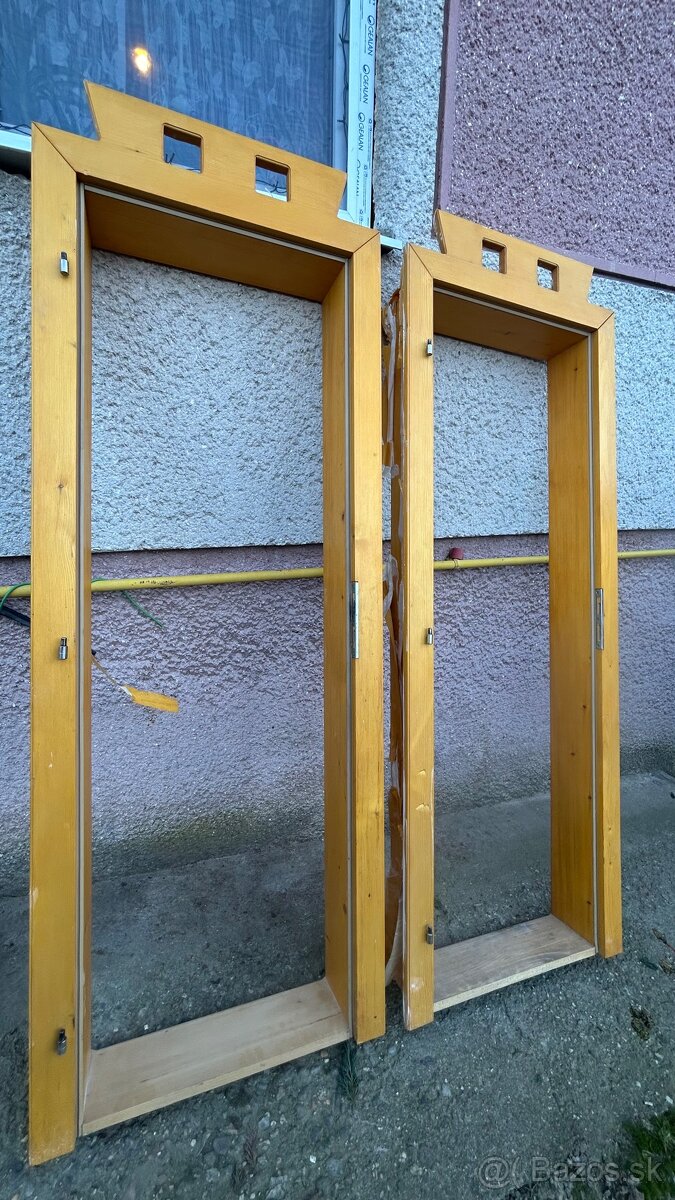 Dvere z masívneho dreva 60cm - 3