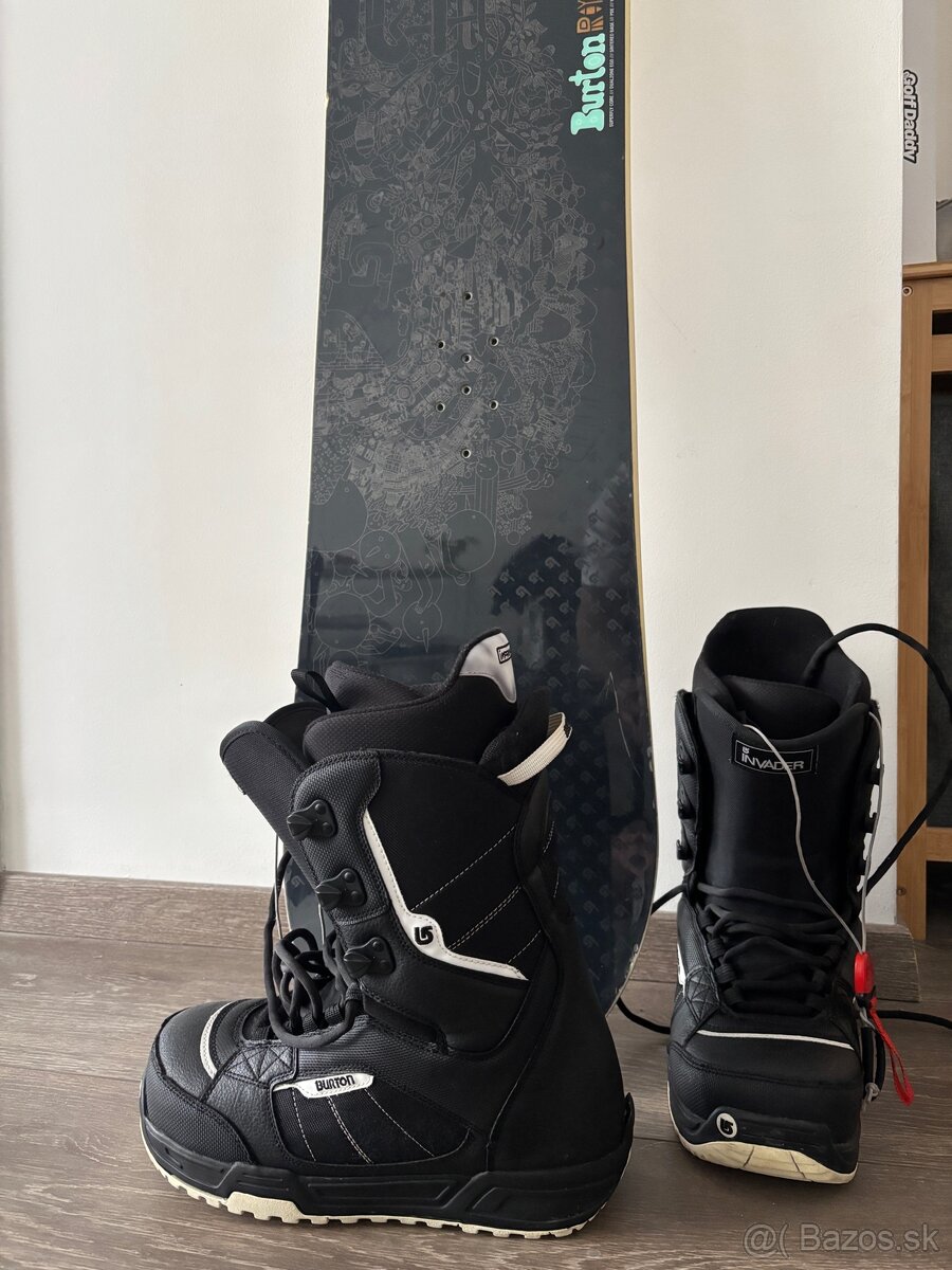 Burton snowboard + topánky - 3
