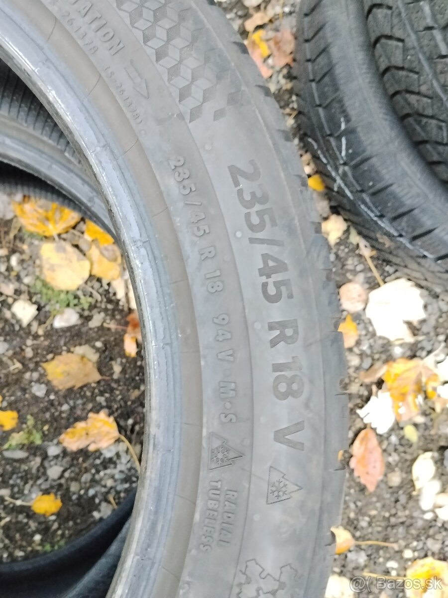 Zimne 235/45 R18, 94V. Continental WinerContact, 2ks - 3