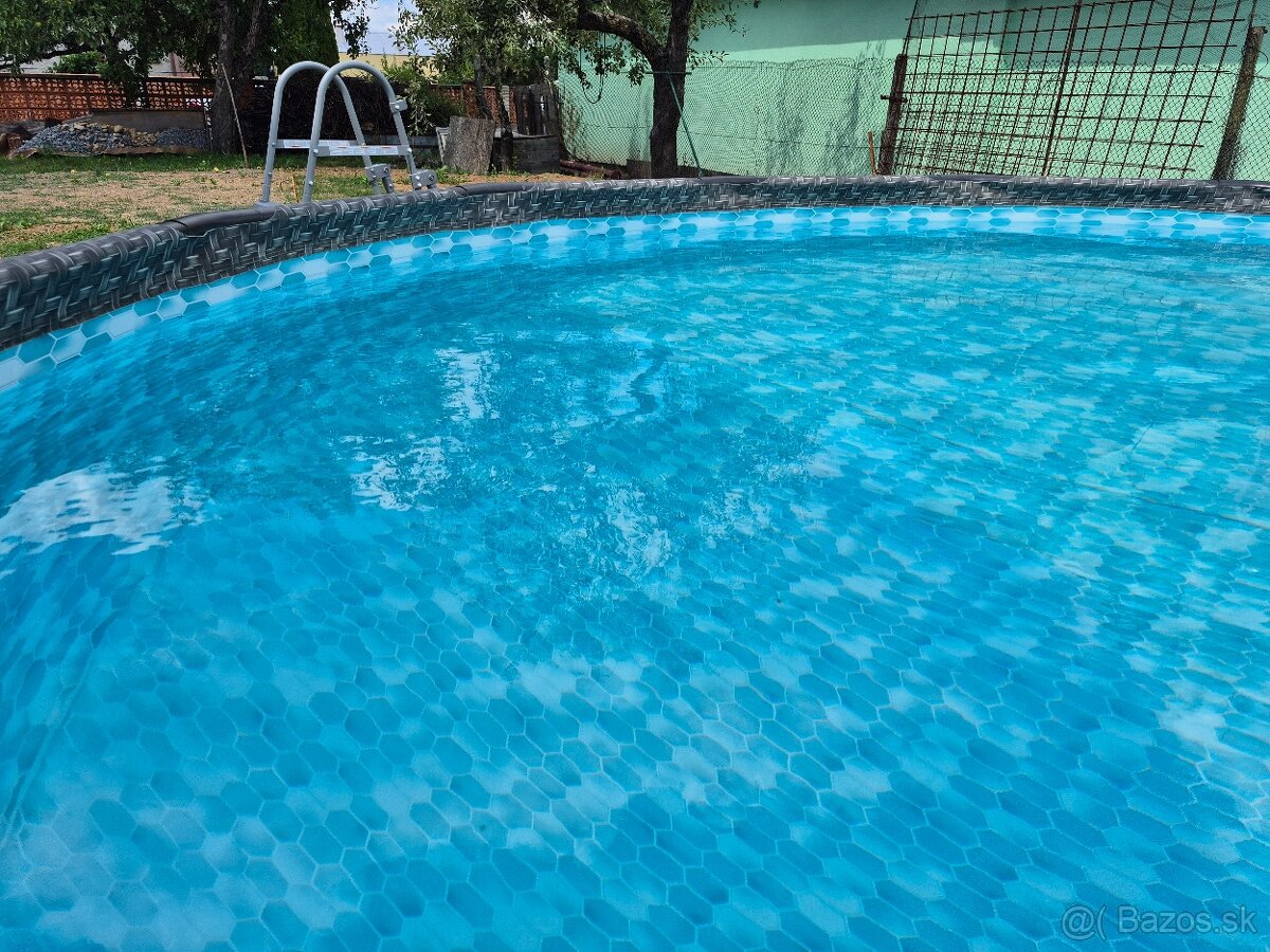 Bazén SWING Frame Ratan 4,27x1,07 s príslušenstvom. - 3