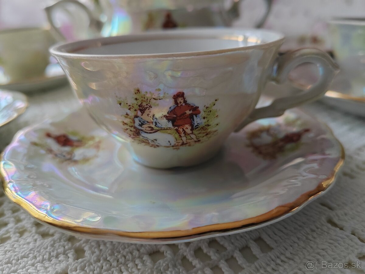 Porcelánová moka suprava - 3