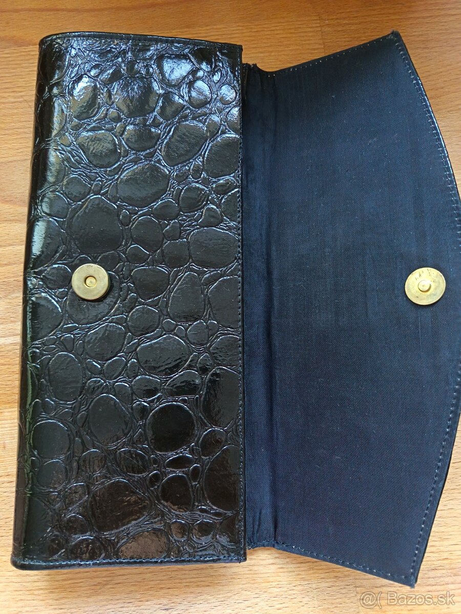 listová kožená kabelka - 3