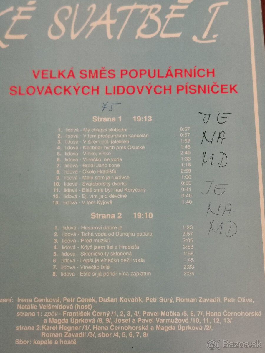 LP Svadobné ľudovky - 3