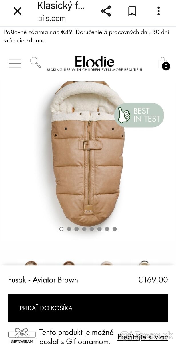 ELODIE zimný fusak - 3