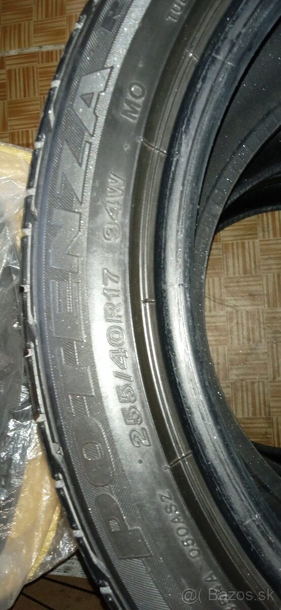 17" letné pneumatiky Bridgestone Potenza 255/40 R17 - 3