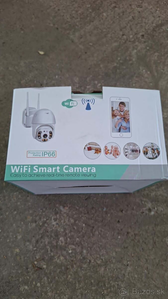 Bezpečnostná wifi IP66 kamera - 3