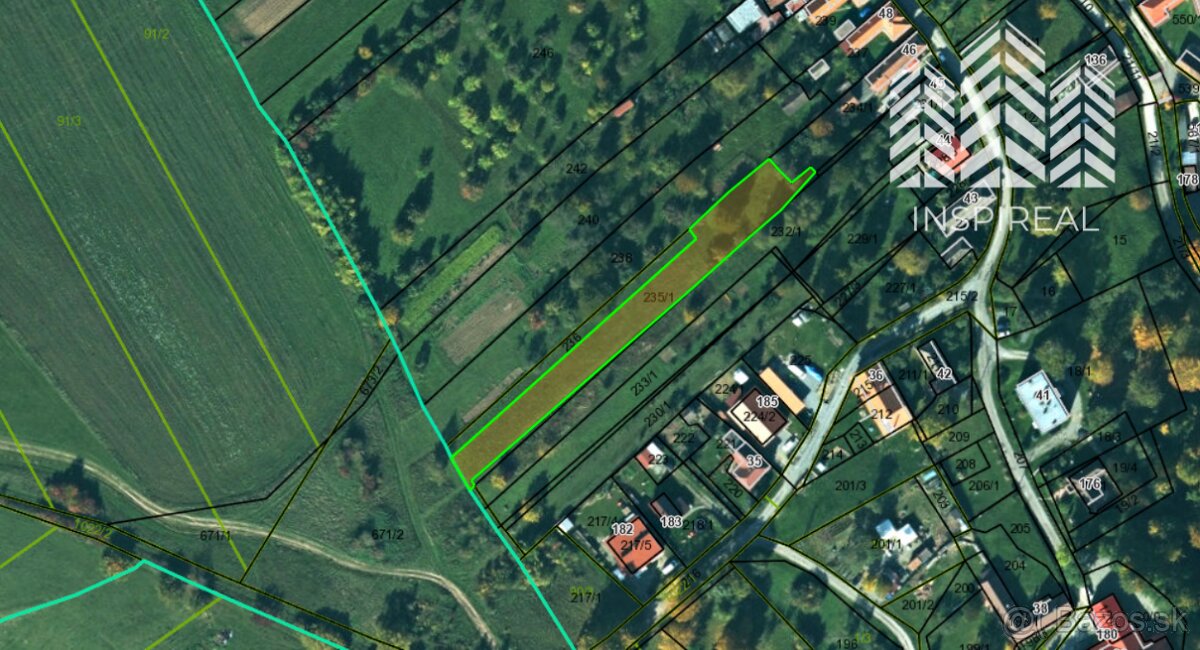Stavebný pozemok v intraviláne obce Klenov - 3