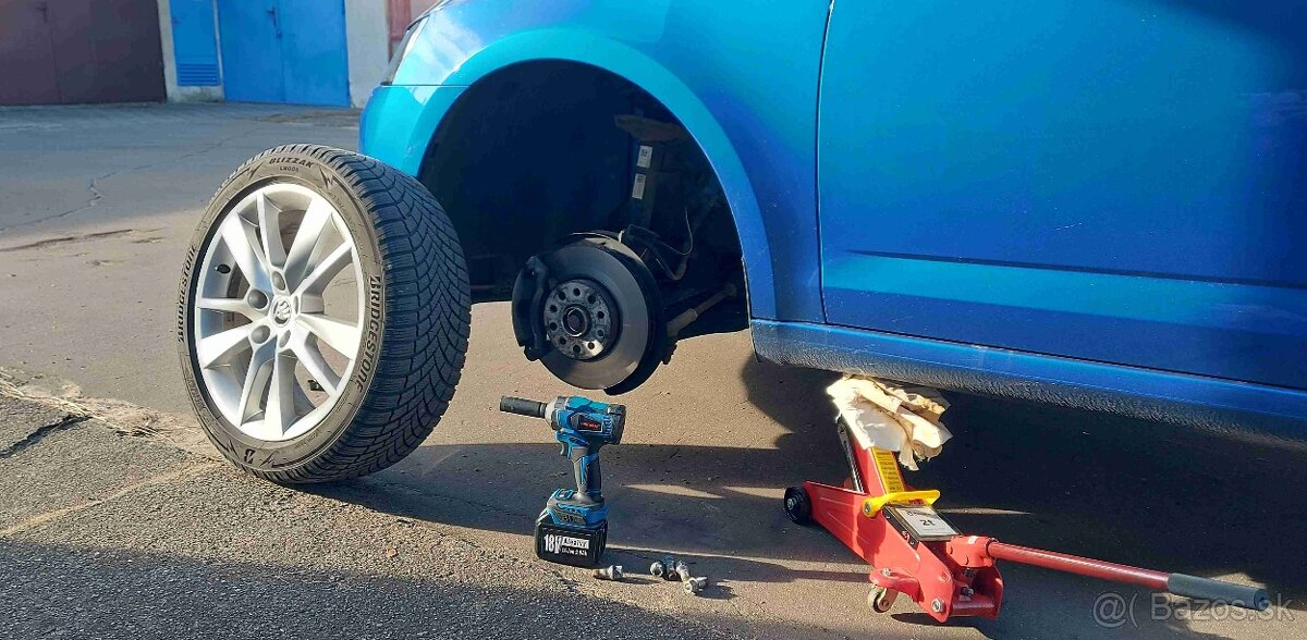 Rázový Aku uťahovák-ONEVAN,Gisam, pre Aku Makita batéria 18V - 3