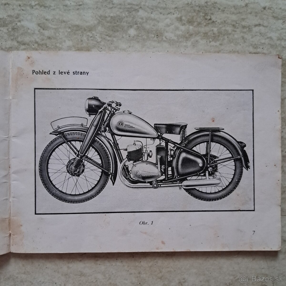 Originál príručka ČZ 125 T - 3