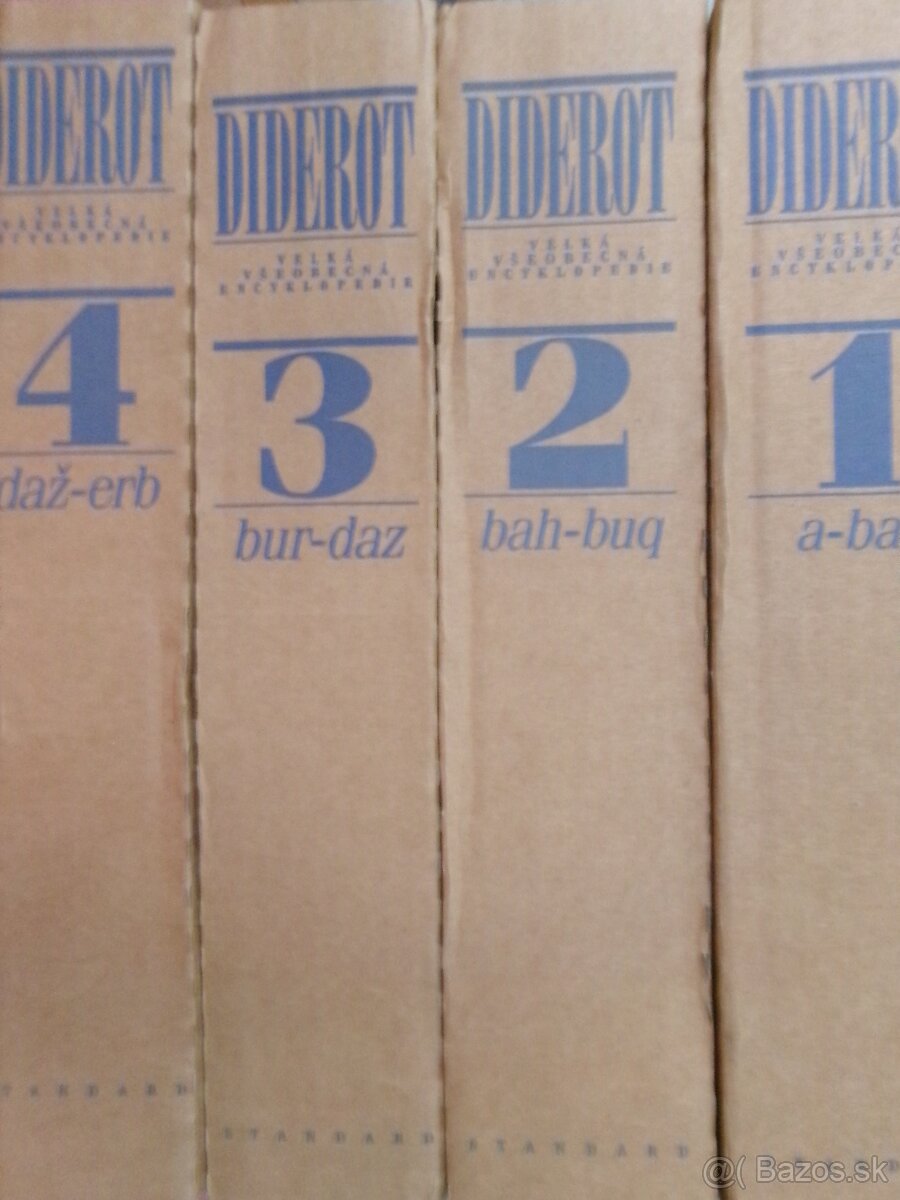 Diderot - Velká všeobecná encyklopedie - komplet. - 3