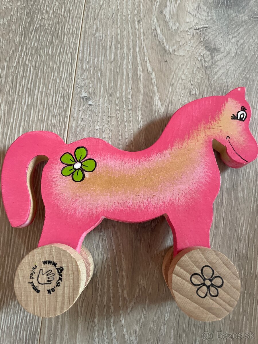 Drevený konik 16x 14 cm - 3