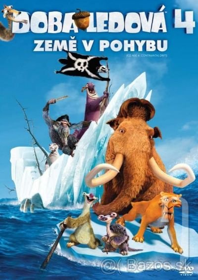 DVD Filmy Doba ľadová 1, 2 a 4 (3 filmy) - 3