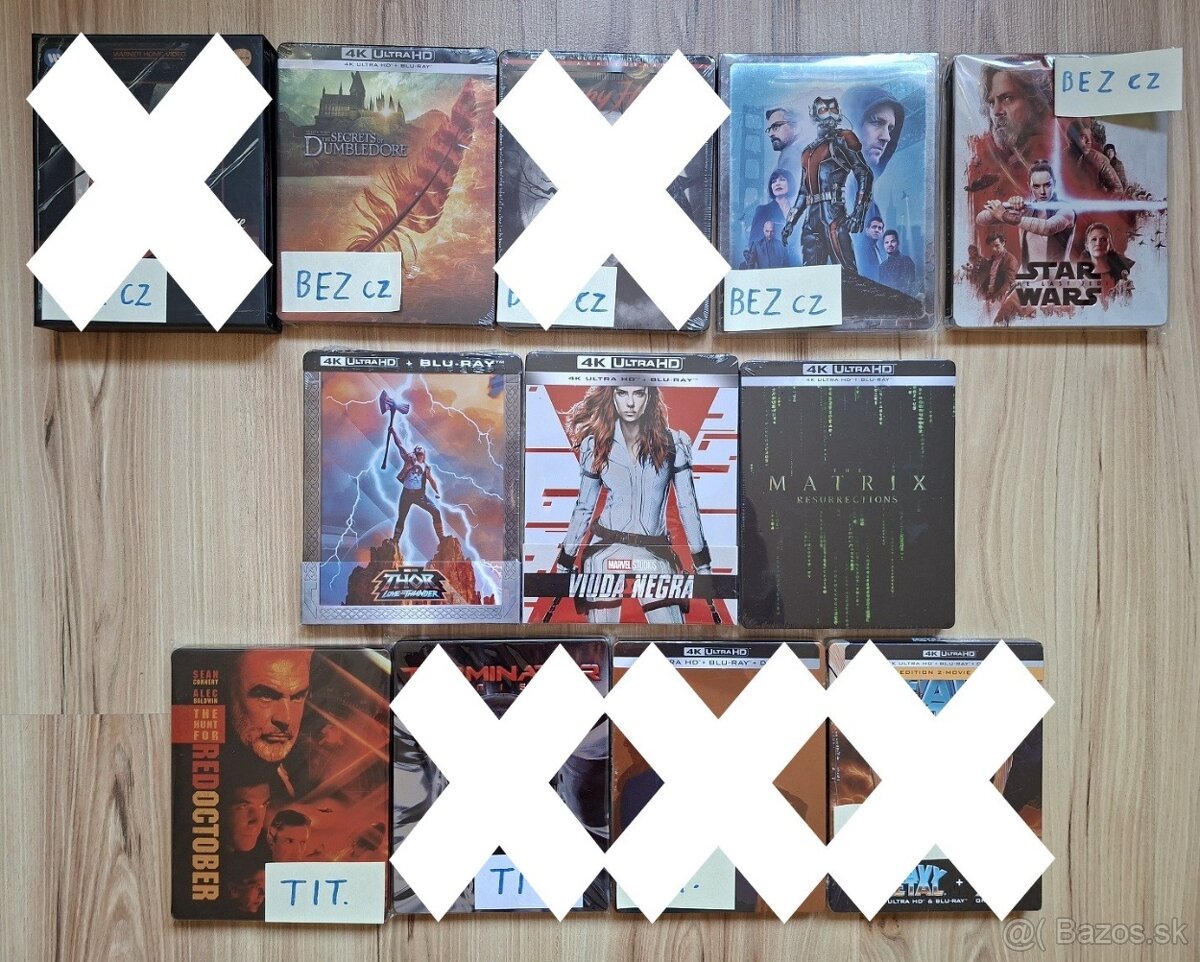 4K UHD blu-ray filmy na predaj - 3