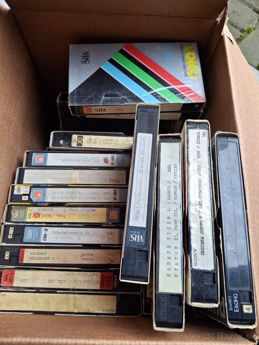 Vhs kazety filmy stare - 3