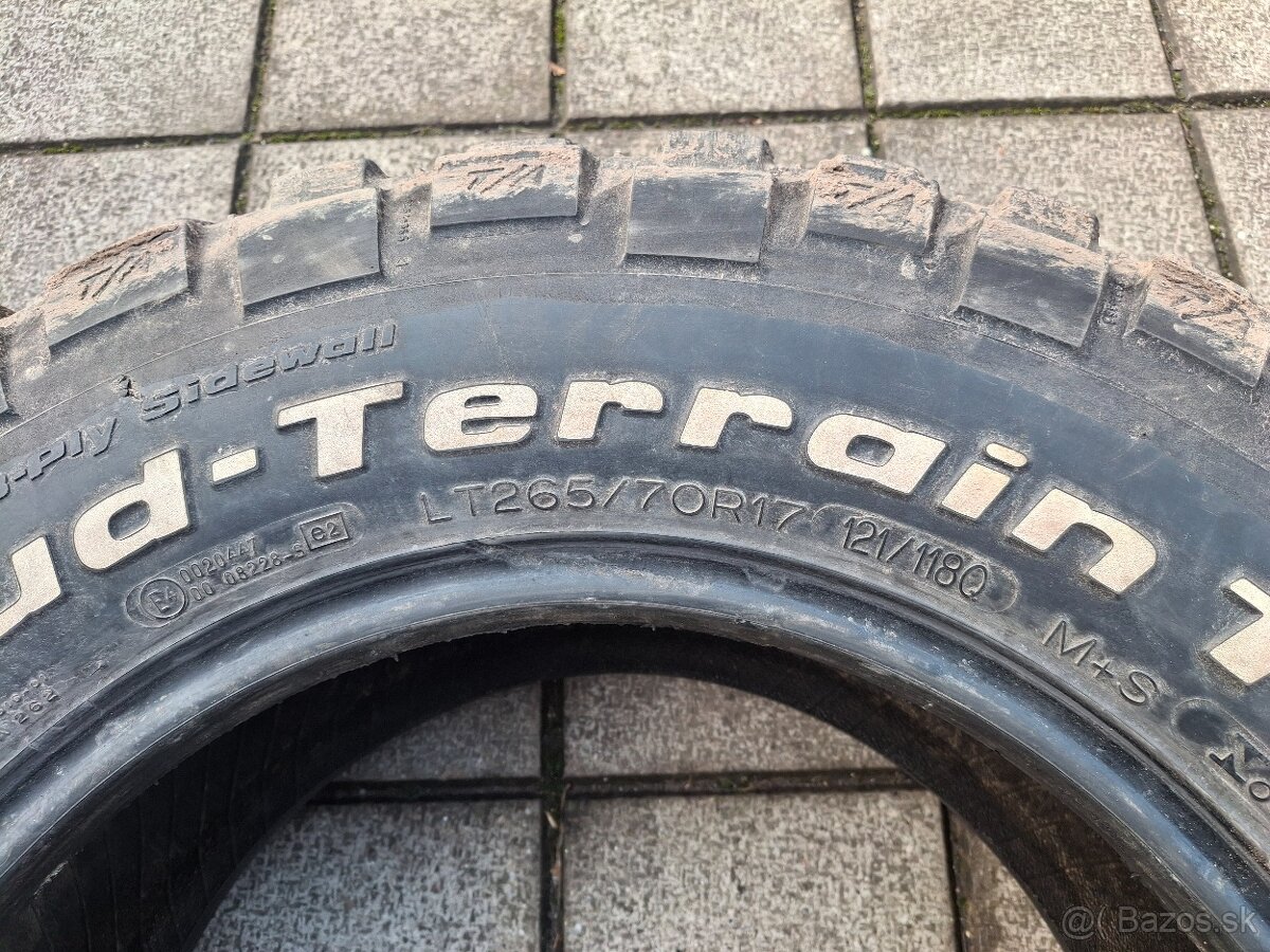 2ks 265/70 R17 BFgoodrich - 3