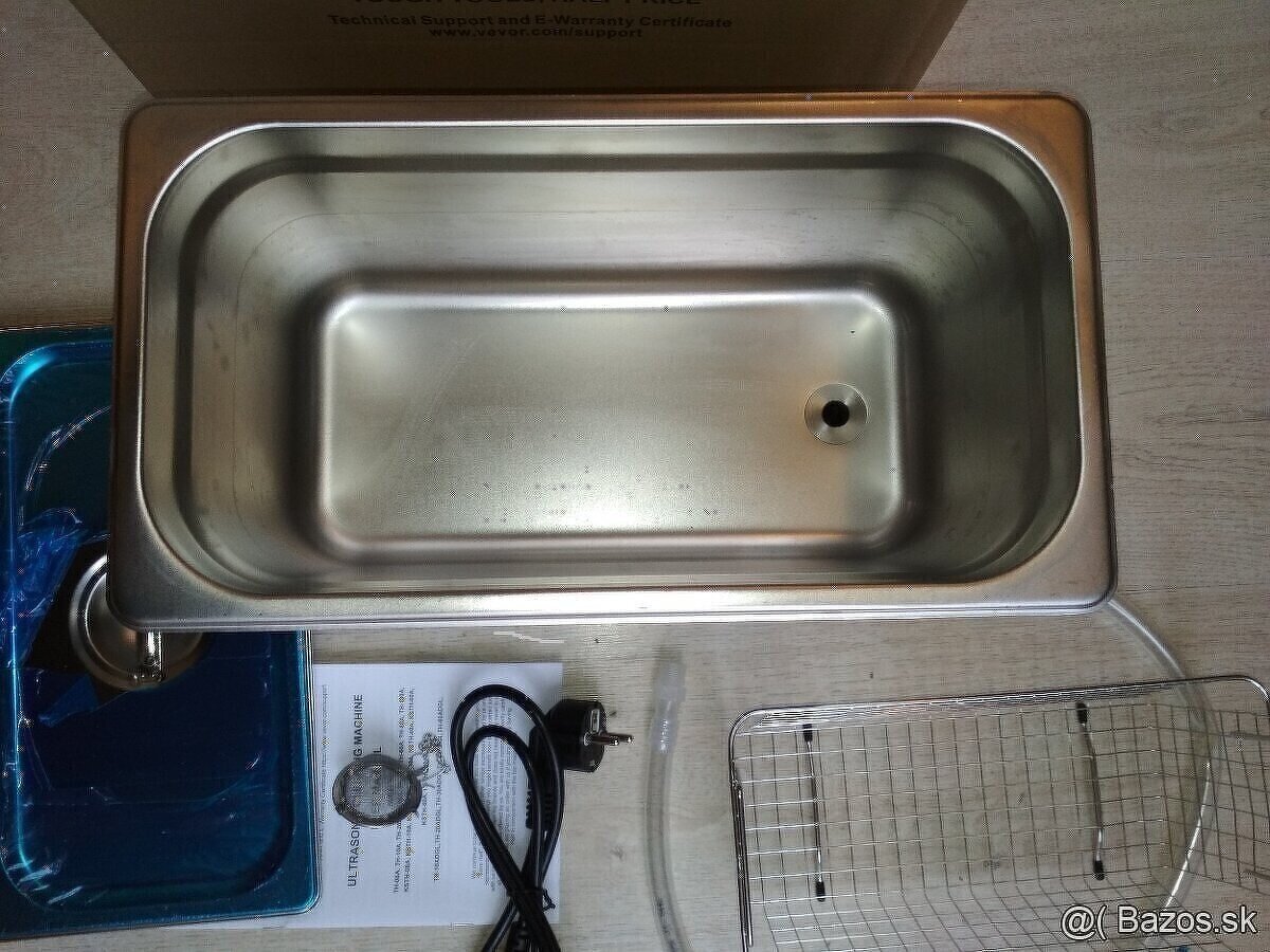 Ultrazvuková čistička s ohrevom 6L - 3