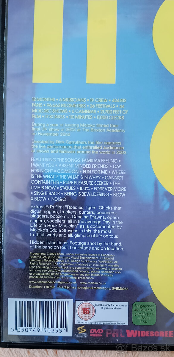 Moloko - 11,000 Clicks DVD - 3