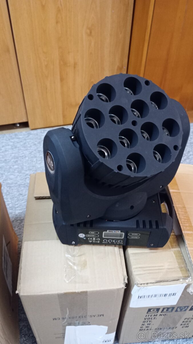 Predám otočné LED hlavy(po pároch) - 3