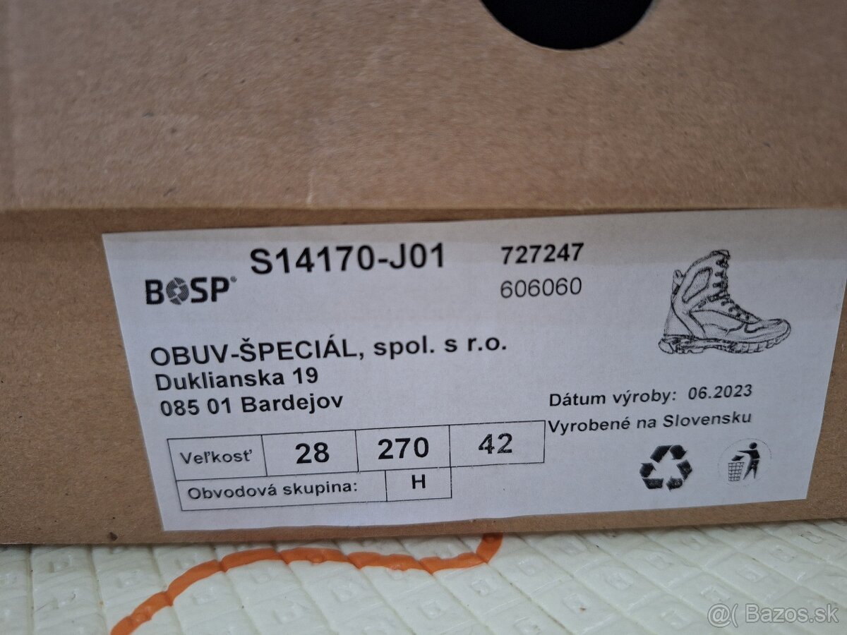 Taktické topánky Gore- Tex BOSP špecial - 3