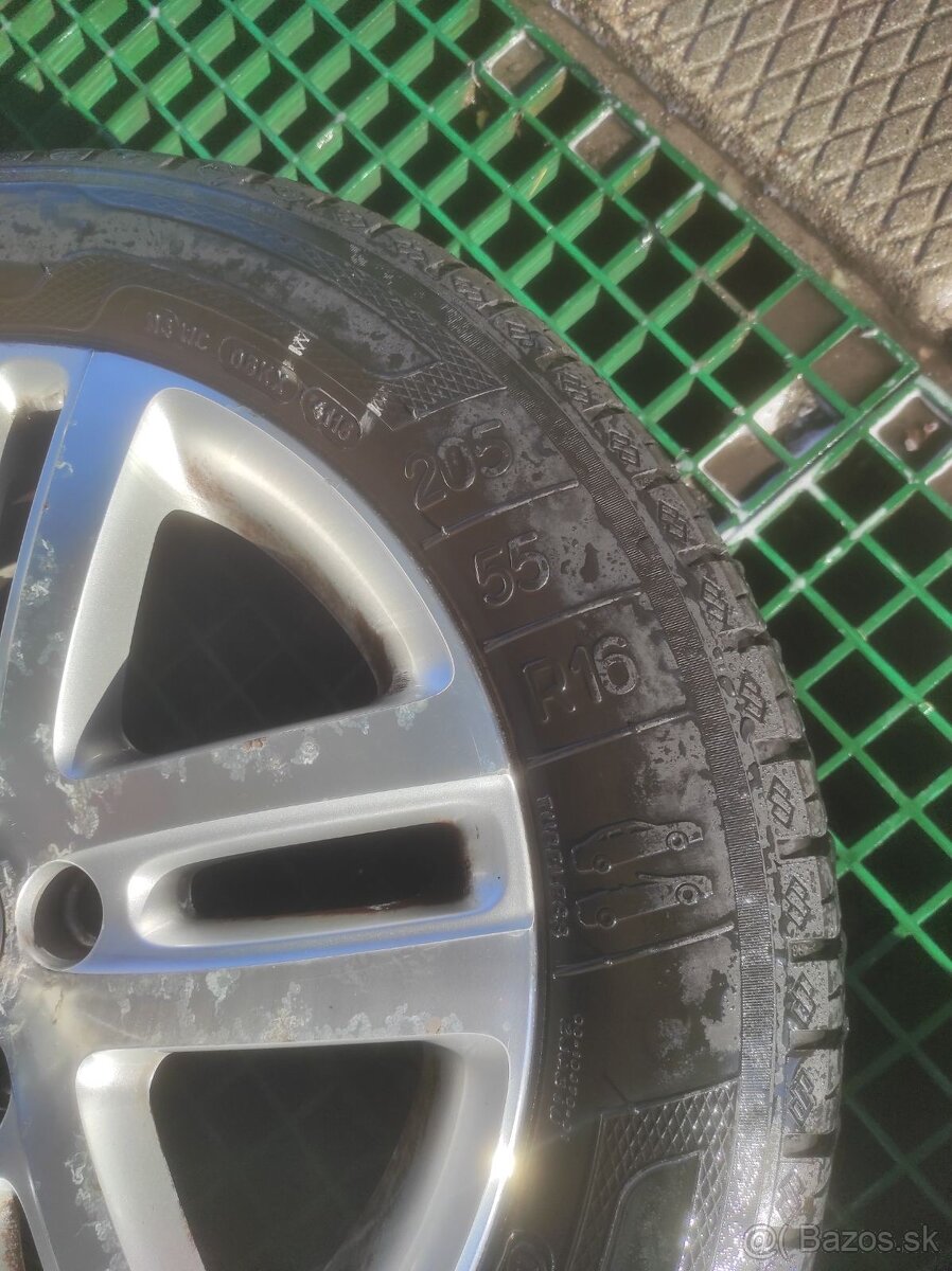 Alu disky 5x112 r16 letný pneumatiky - 3