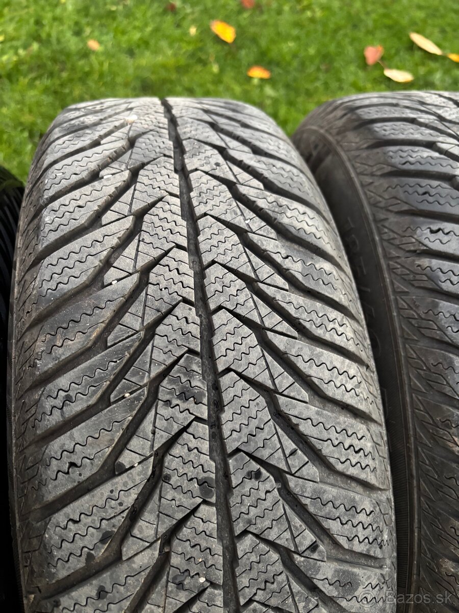 Plechové disky 5x100 - R14 + originál puklice - 3