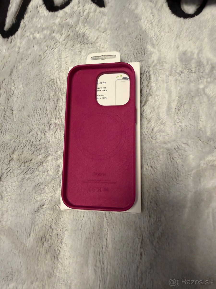 iPhone 16 pro kryt apple silicon fuchsia - 3
