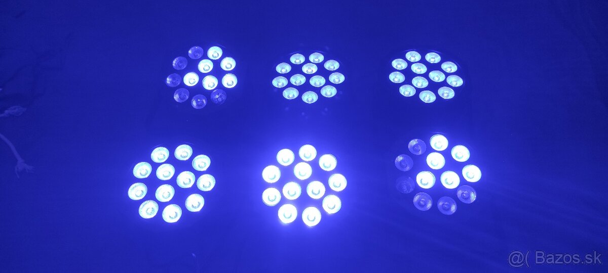 LED PAR DMX 12X12W RGBW - 3