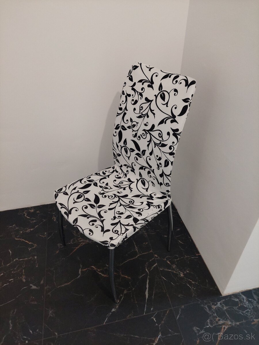 Bielo- čierne návleky - 3