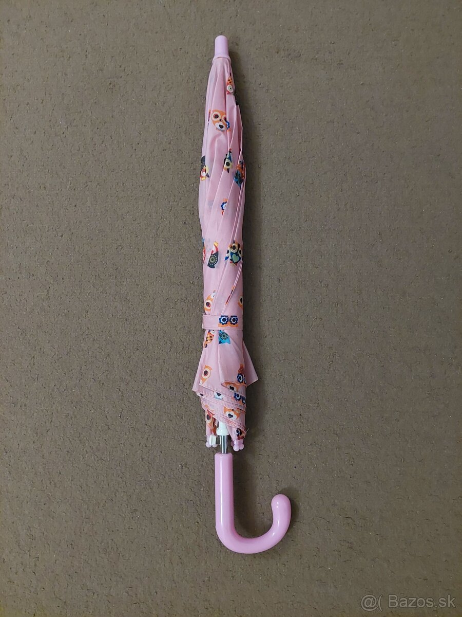 Detský vystreľovací dáždnik sovičky - 3