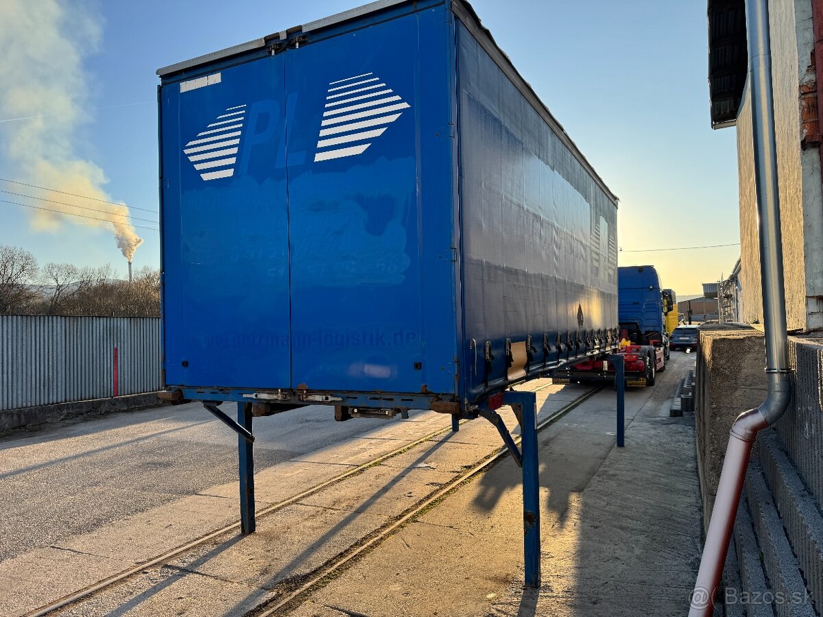 Krone BDF plachtový kontajner C745 - 3