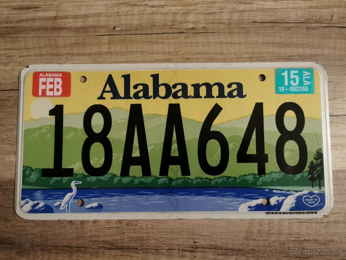 americke spz 50 statov - 3