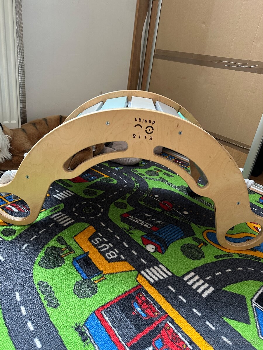 Montessori drevená hojdačka - 3