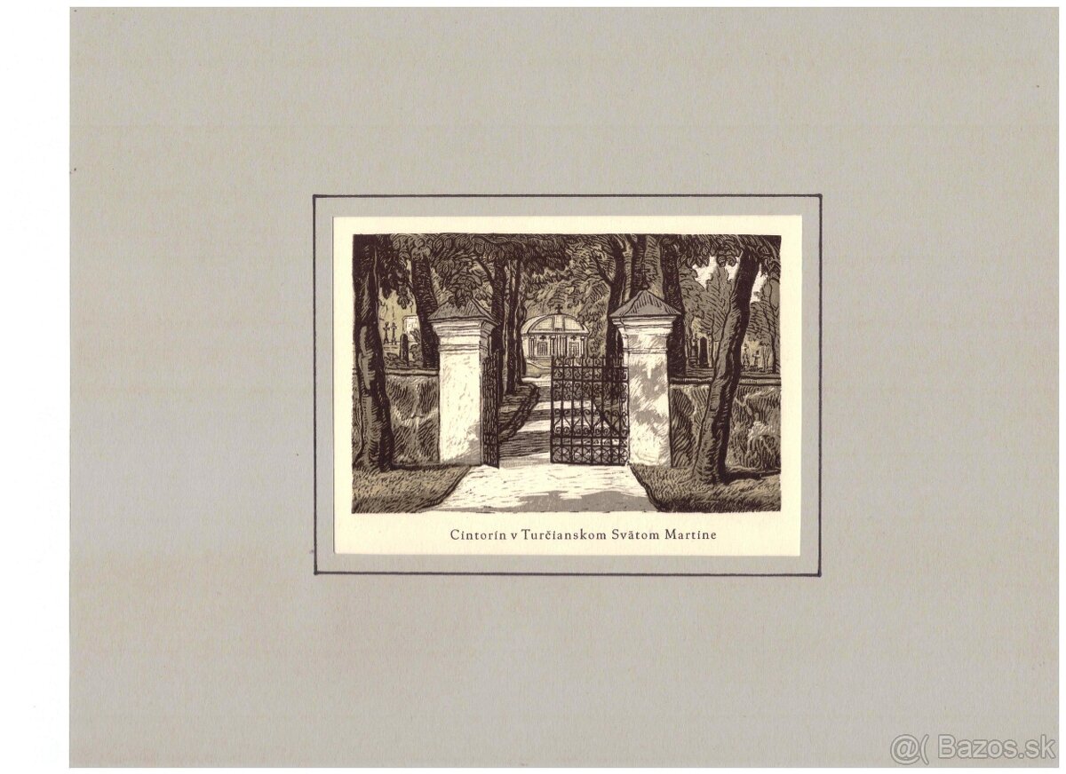 Karel Vik - drevoryty 1 - 3