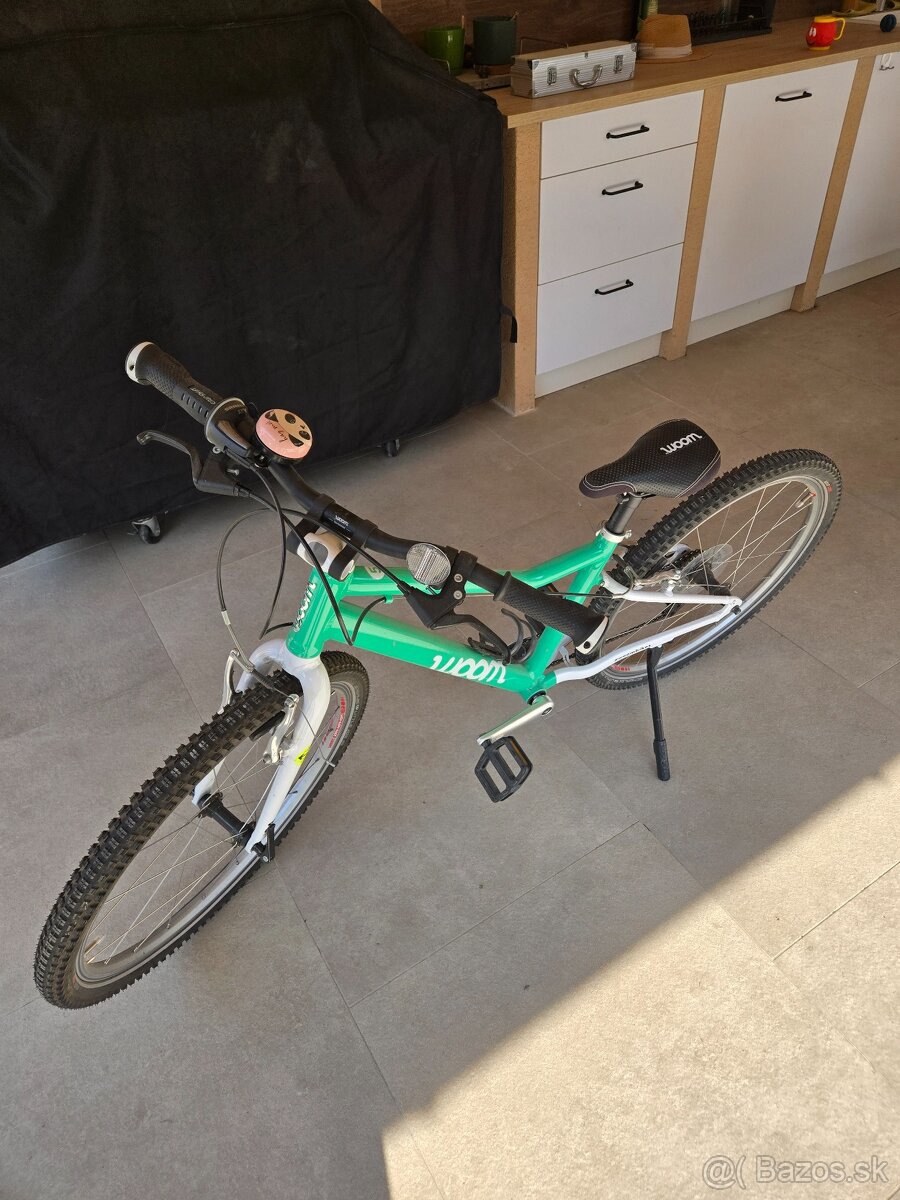 Detsky bicykel Woom 5 zeleny - 3