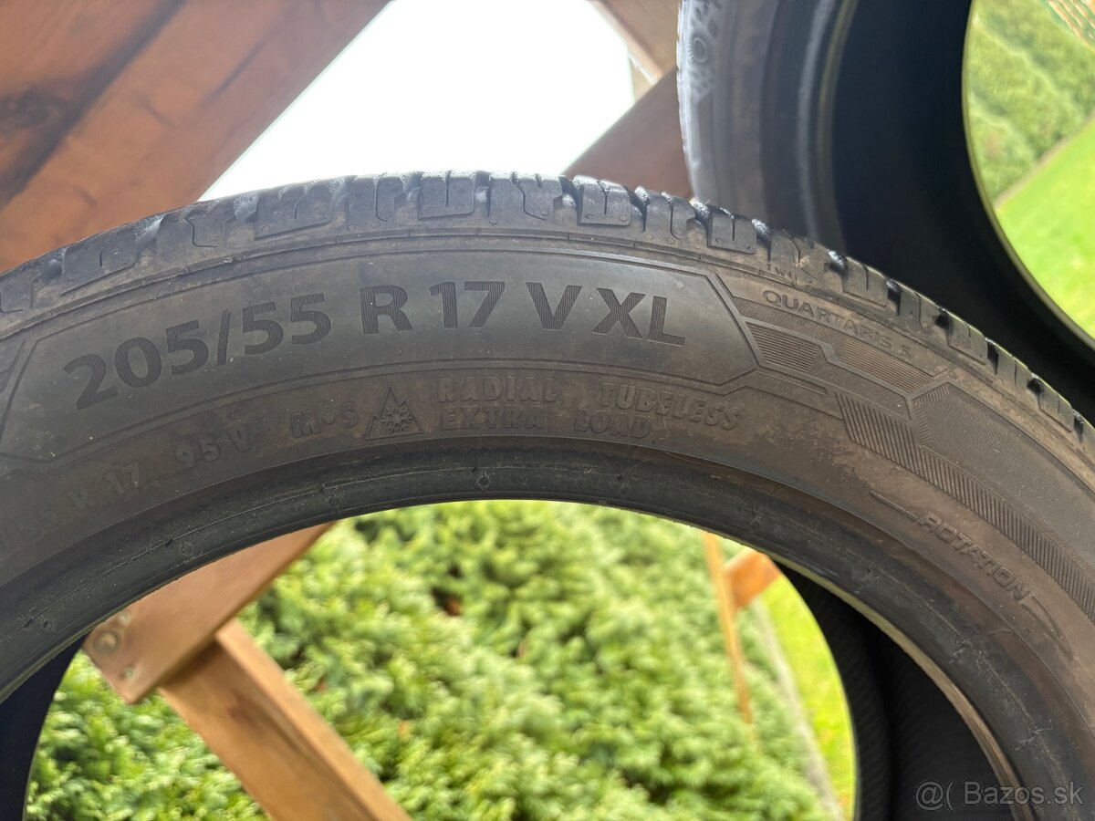 Predam celorocne pneu 205/55/R17 Barum - 3