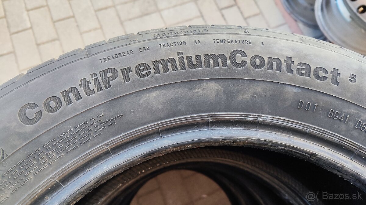 225/60 R17 Continental letné pneumatiky - sada - 3