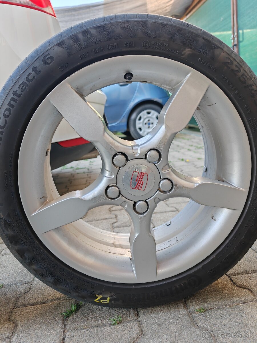 Letné pneumatiky 225,45 R17x112 - 3